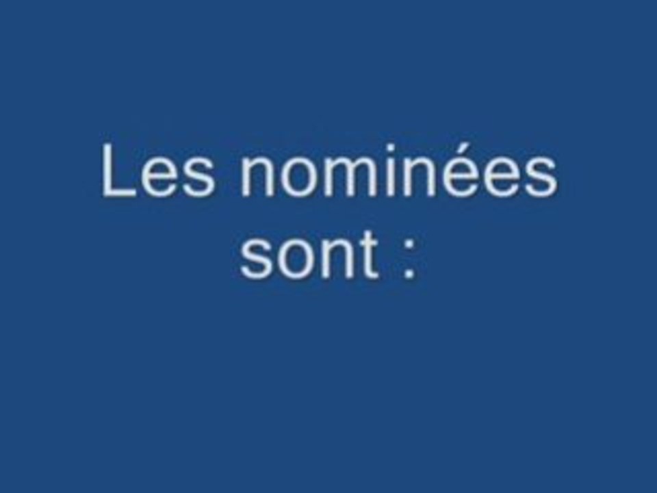 Artiste international feminin de l'année 2009