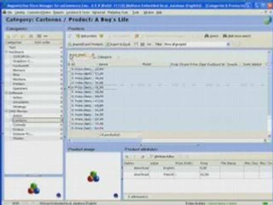 Store Manager for osCommerce