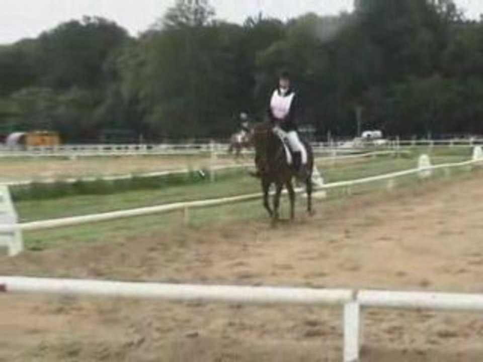 Marine et Gitan en dress CCE Jardy Juin 2005