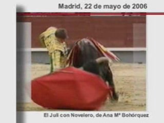 Las Ventas, 22 de mayo de 2006. El Juli con Novelero