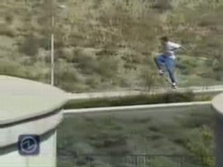 Super saut un skateboard
