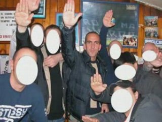 Hooligans SS Lazio Rome