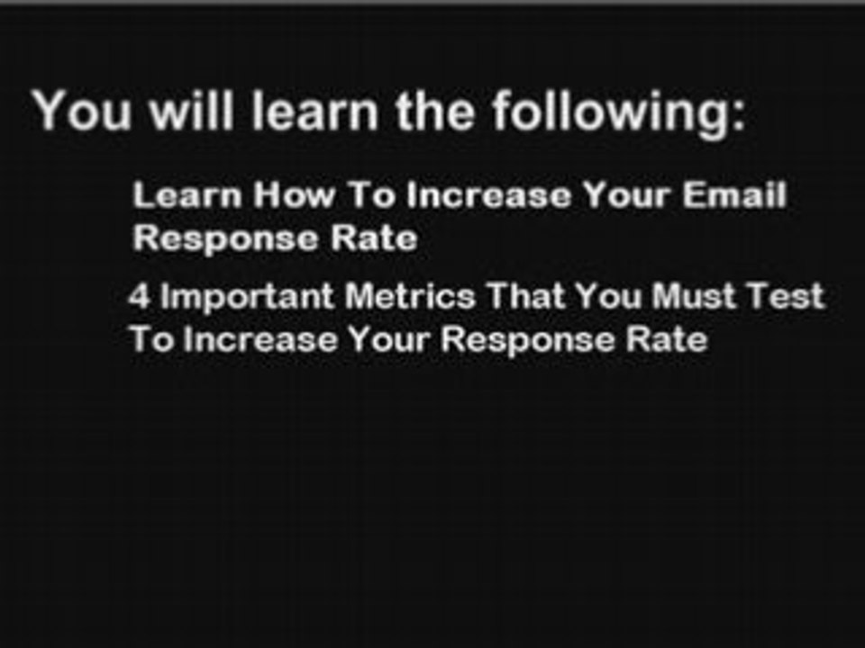 How You Can Sky Rocket Your Email Response Rate