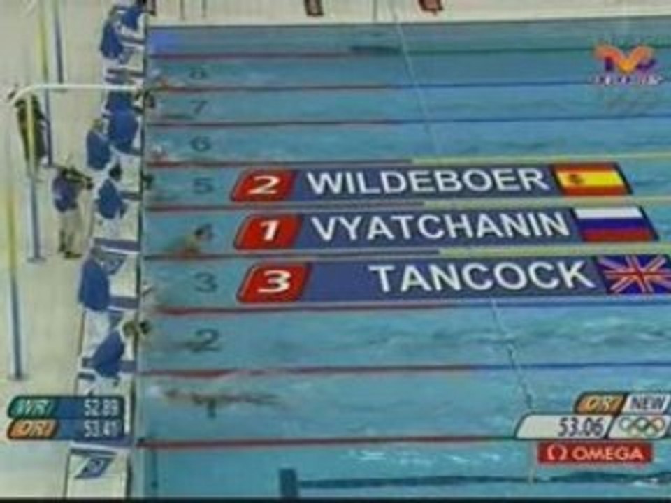 100 DORSO SEMIFINAL 1 VARONES BEIJING 2008