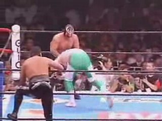 Jushin Liger & Masahiro Chono vs Mitsuharu Misawa & Fujinami
