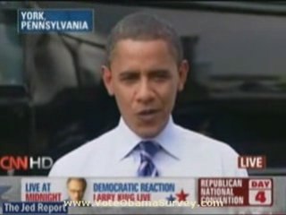 Barack Obama-They Don't Have an Agenda to Run