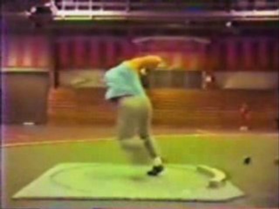 SHOT PUT TECHNIQUE ANALYSIS- RANDY BARNES _ ROTATIONAL STYLE