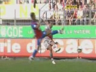 Caen 0-1 PSG - L1 08-09 - But de Hoarau