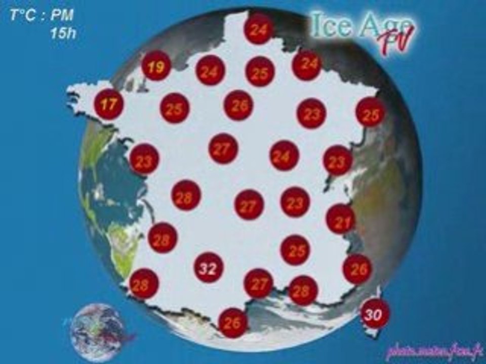 Meteo du Mardi 9 Septembre 2008