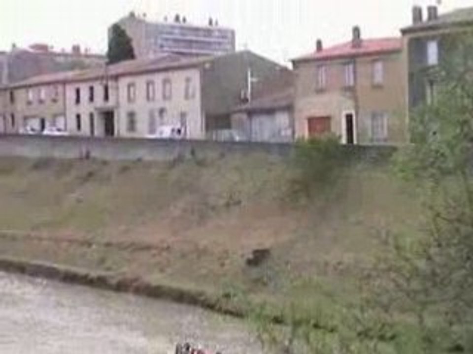 Arrivée canal Carcassonne