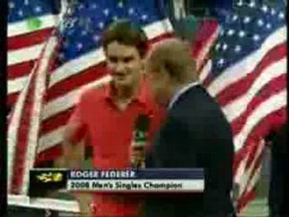 US Open 2008 Final - Ceremony