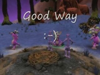 Spore-Creature Making Friends!