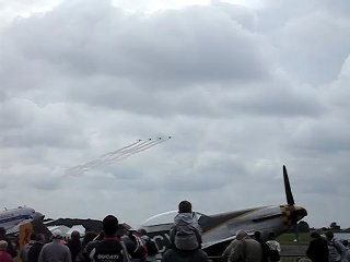 patrouille de france au meeting de laval 2008