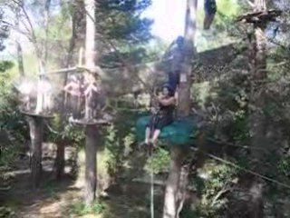 Accrobranche Rachel et la toile d'araignée ..