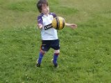 Saul Watson child footballer aged 6