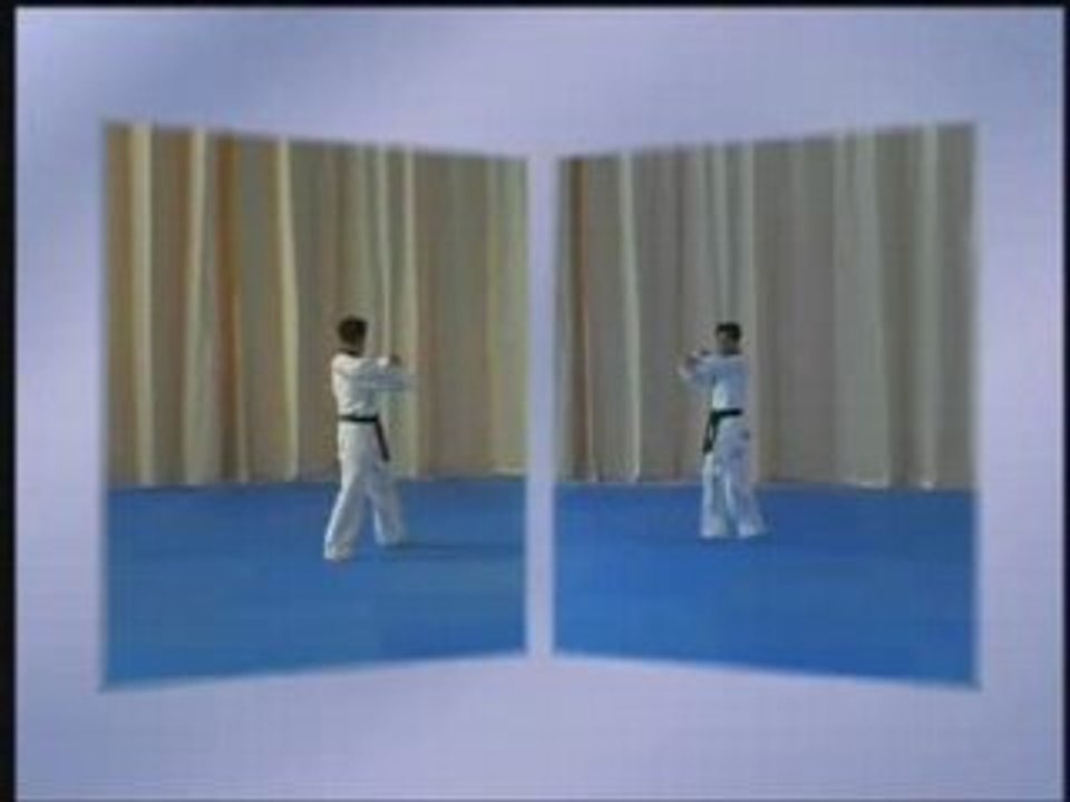 Poomsé 3 Taegeuk sam jang