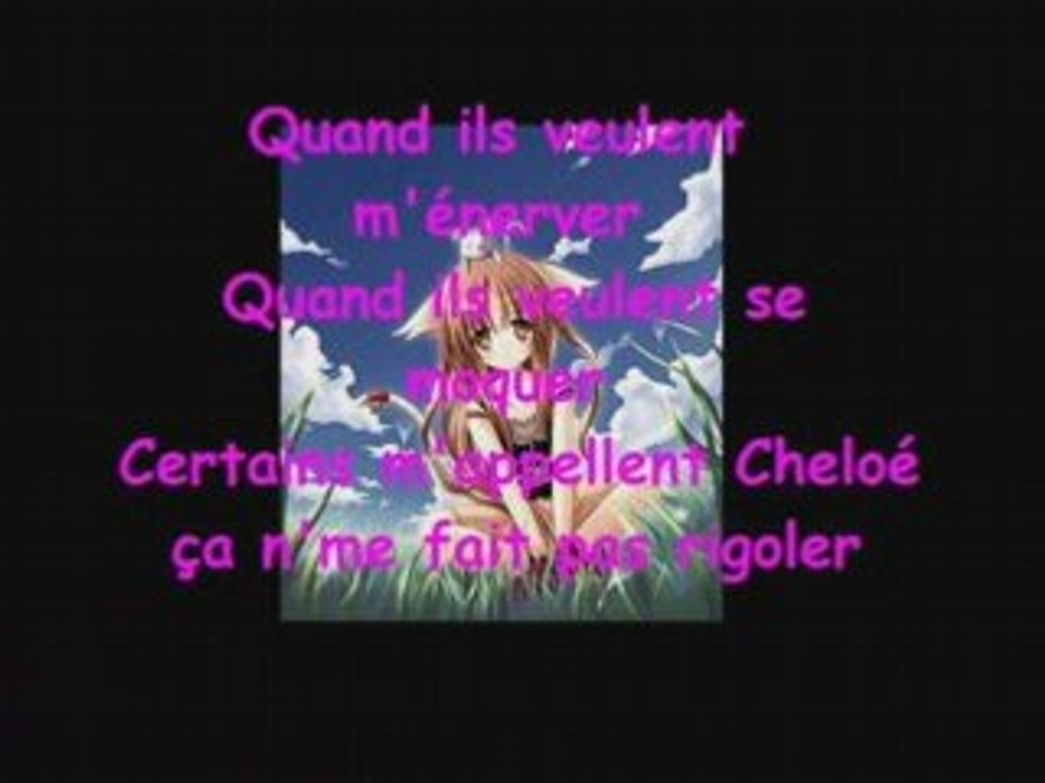 chanson chloé