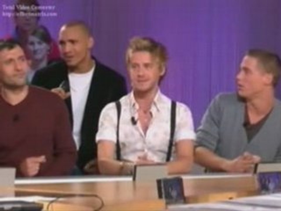 Arno Diem et la troupe de Je m'voyais déjà