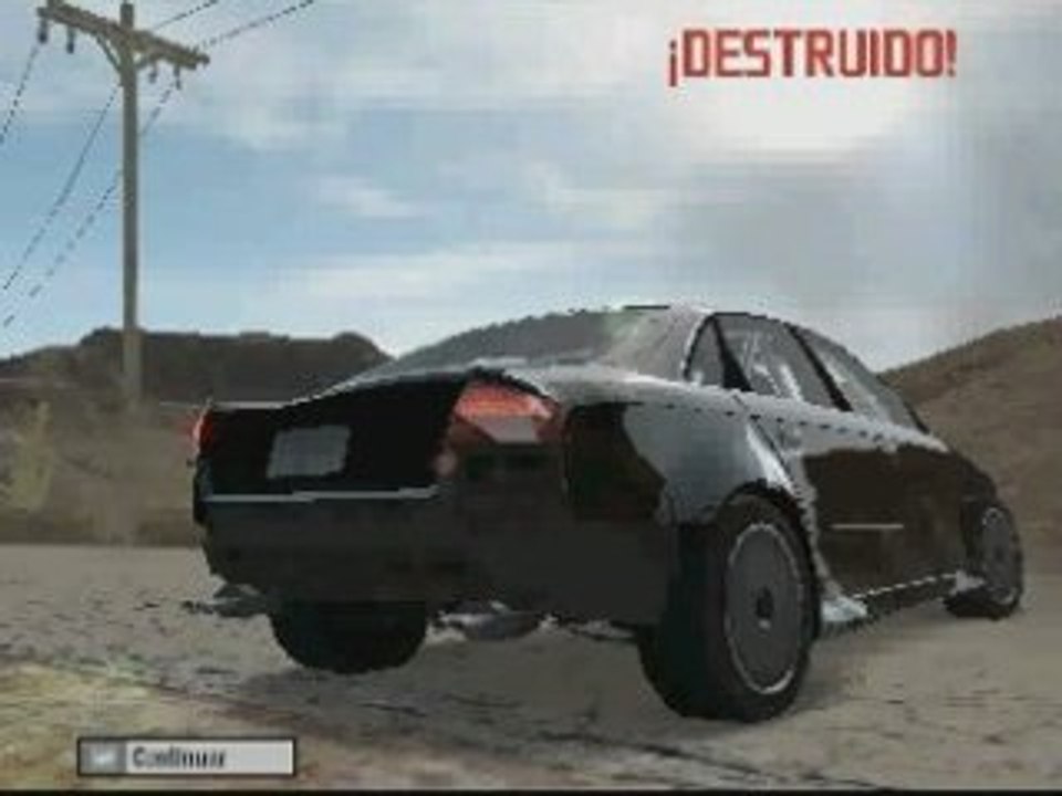 Need For Speed ProStreet Crash Up Complication