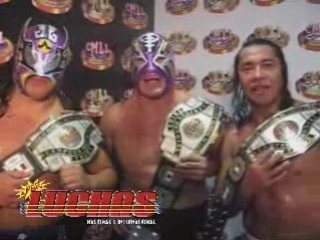 Los Campeones de Tríos CMLL hablan para Súper Luchas