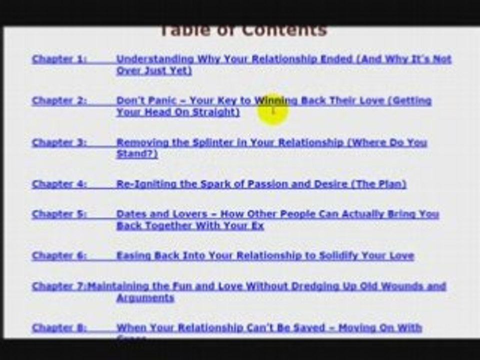 Ways To Get An Ex Back; Proven Ways To Get an Ex Back