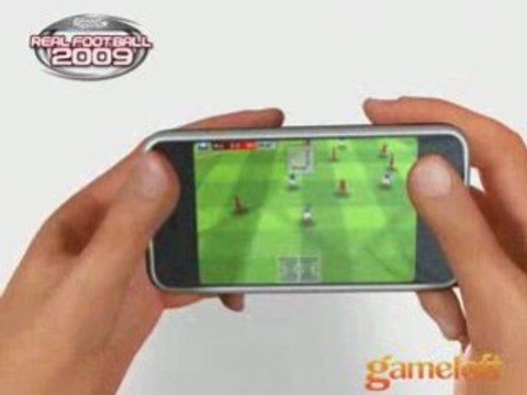 Real Football 2009 - Jeu iPhone / iPod touch Gameloft