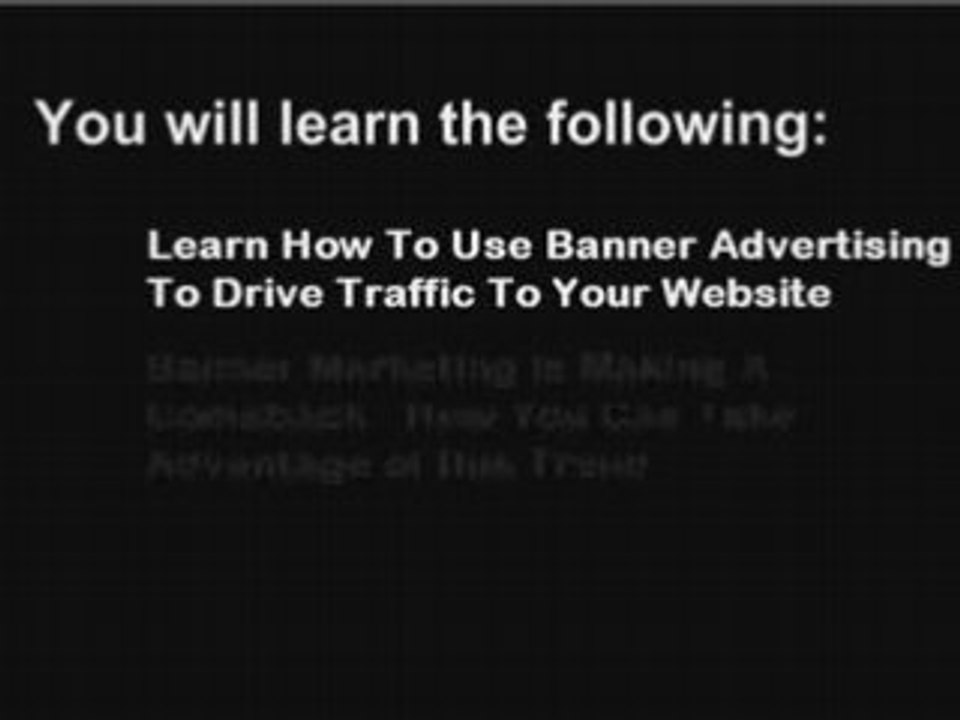 Banner Advertising Tips for Internet Marketing