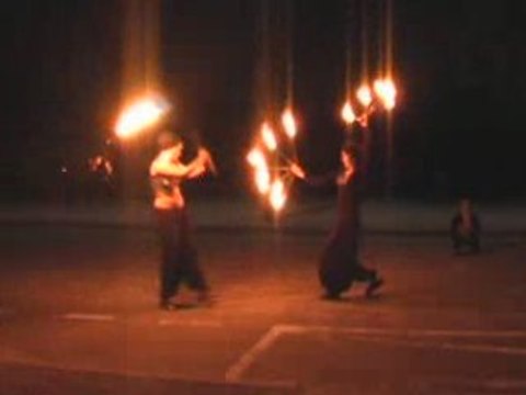 Combat éventails vs sabre