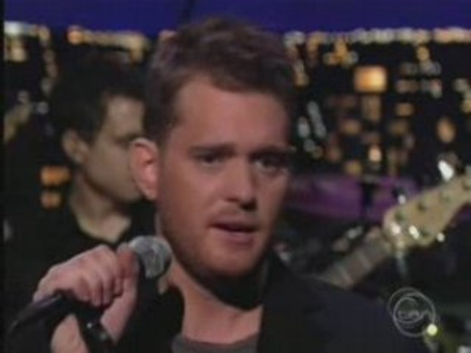 Michael Buble - Me and Mrs Jones @ David Letterman