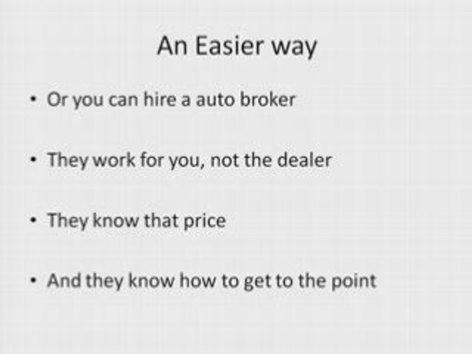 Buying a New Porshe