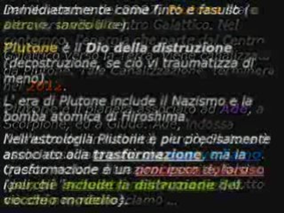 Plutone Transita ... ( IO NO )