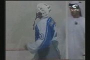 Small scrum - Algeria VS Kuwait - Arab Cup Ice Hockey 2008