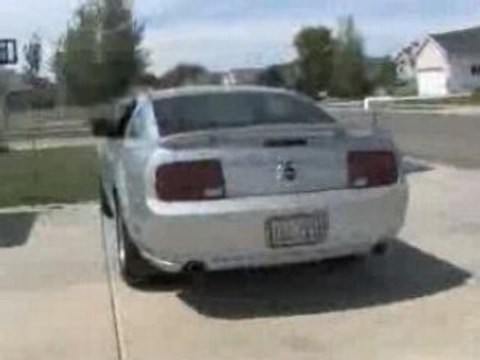 Magnaflow Cat Back on Mustang