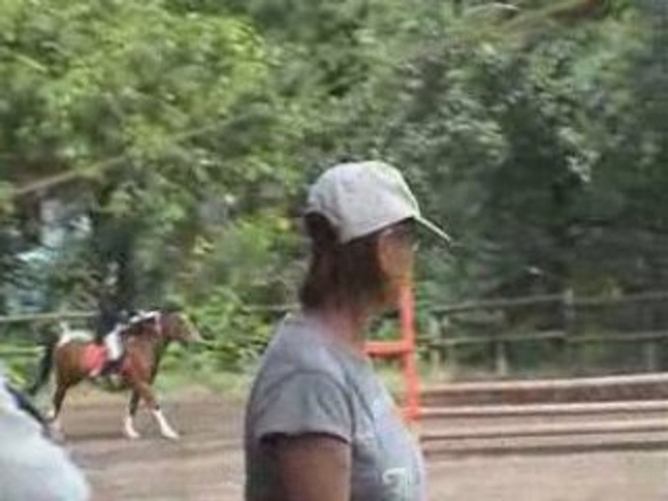 Concours de saut avec Irokwa aux Petites mottes le 31/08/08