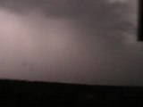 Orage violent arde