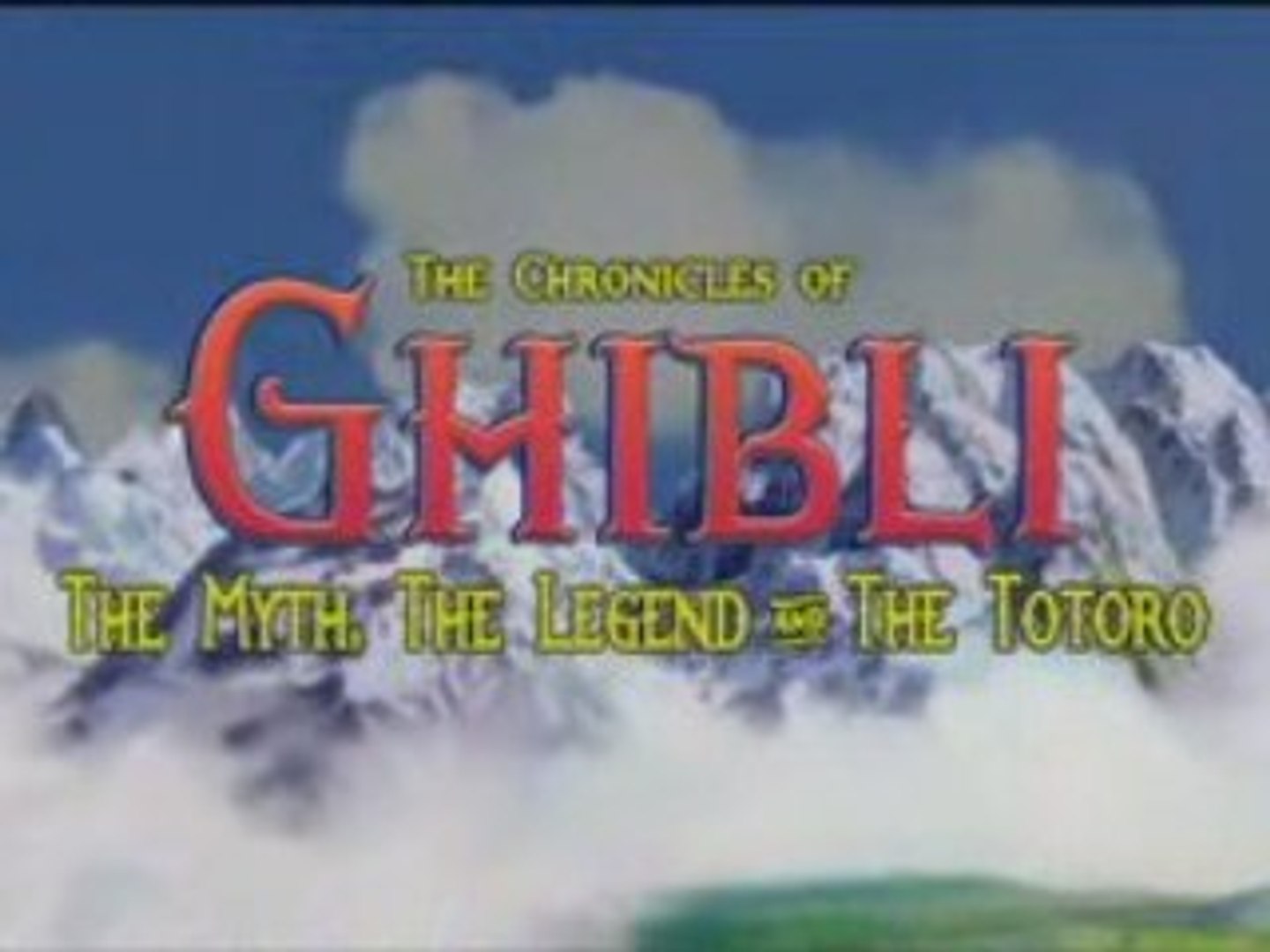 ⁣Chronicles of Ghibli (amv narnia trailer parody V G Pohnert)