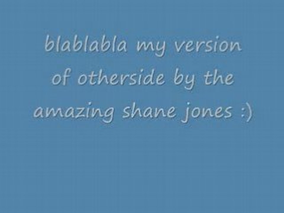 pendulum - otherside , shane