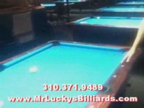 Video Mr Lucky's Billiards Mr Pockets Pool Hall ...
