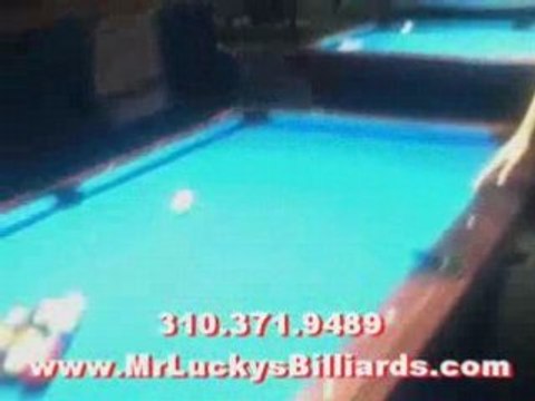 Video Pool Hall Hermosa Beach Mr Lucky's Billiards Room ...