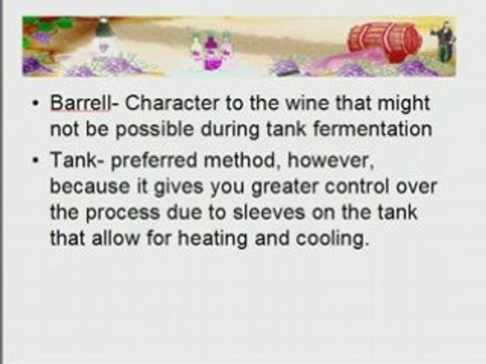 How To Make Homemade Wine, Decisions