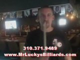 Video New Pool Cues Used For Sale Torrance Mr Luckys ...