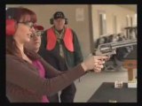 Shooting in Las Vegas: Shooting for charity with Roni Taylor