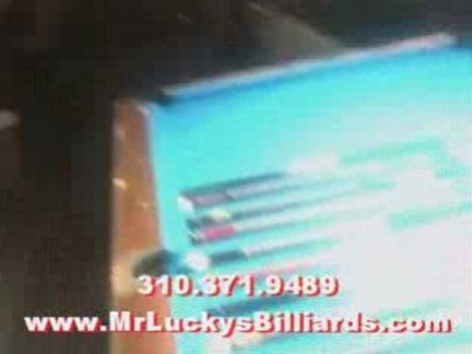 Video New Pool Cues Used Pool sticks for Sale South ...