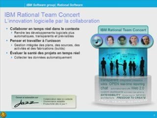 IBM Rational Team Concert en avant première part 1