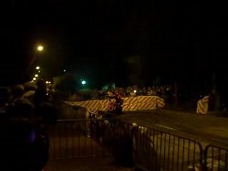 fête de la moto à le trait (grosse flammes )