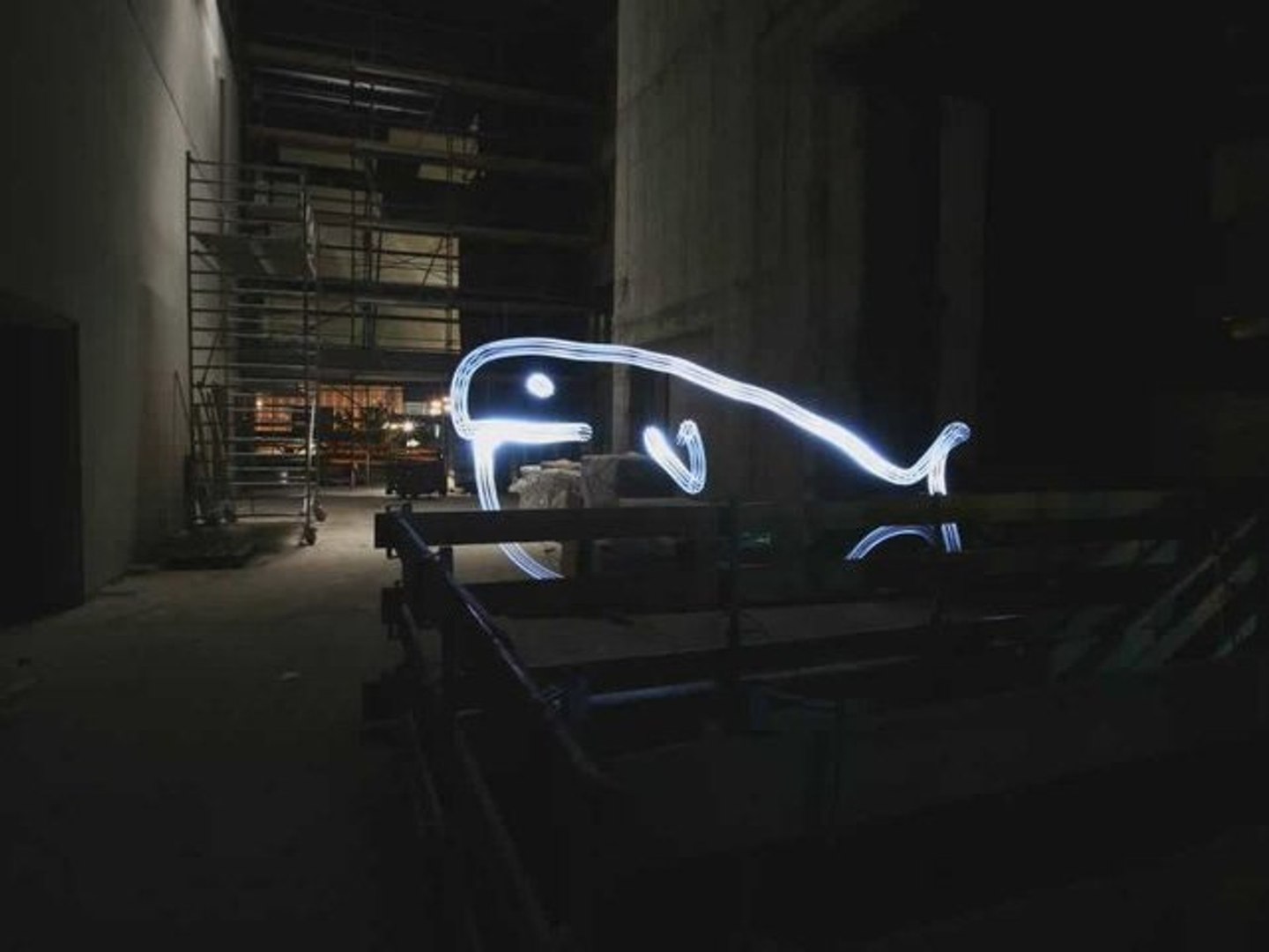 ⁣ARS ELECTRONICA - NEUBAU - Light Painting Video