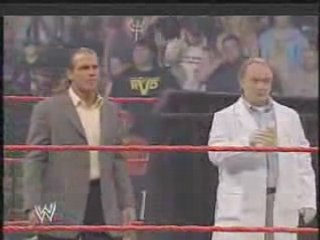 HBK throws urine on the Mcmahons