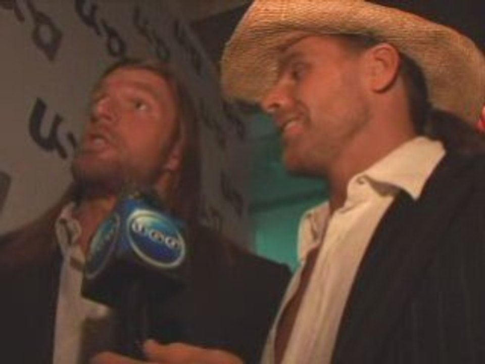 triple h and shawn michaels talking about video games