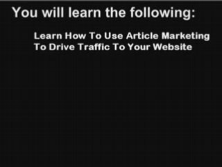 How You Can Use Article Marketing To Promote Your Business