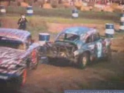 Course de stock cars à Mohammedia années 1960 Maroc